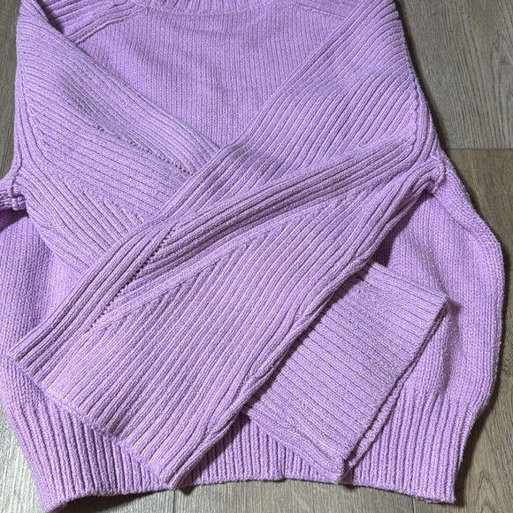 NWT! By Anthropologie Lilac Bell-Sleeve V-Neck Sweater - Size 1X 🎶 - Picture 15 of 16